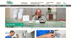 Desktop Screenshot of iwo-ggmbh.de